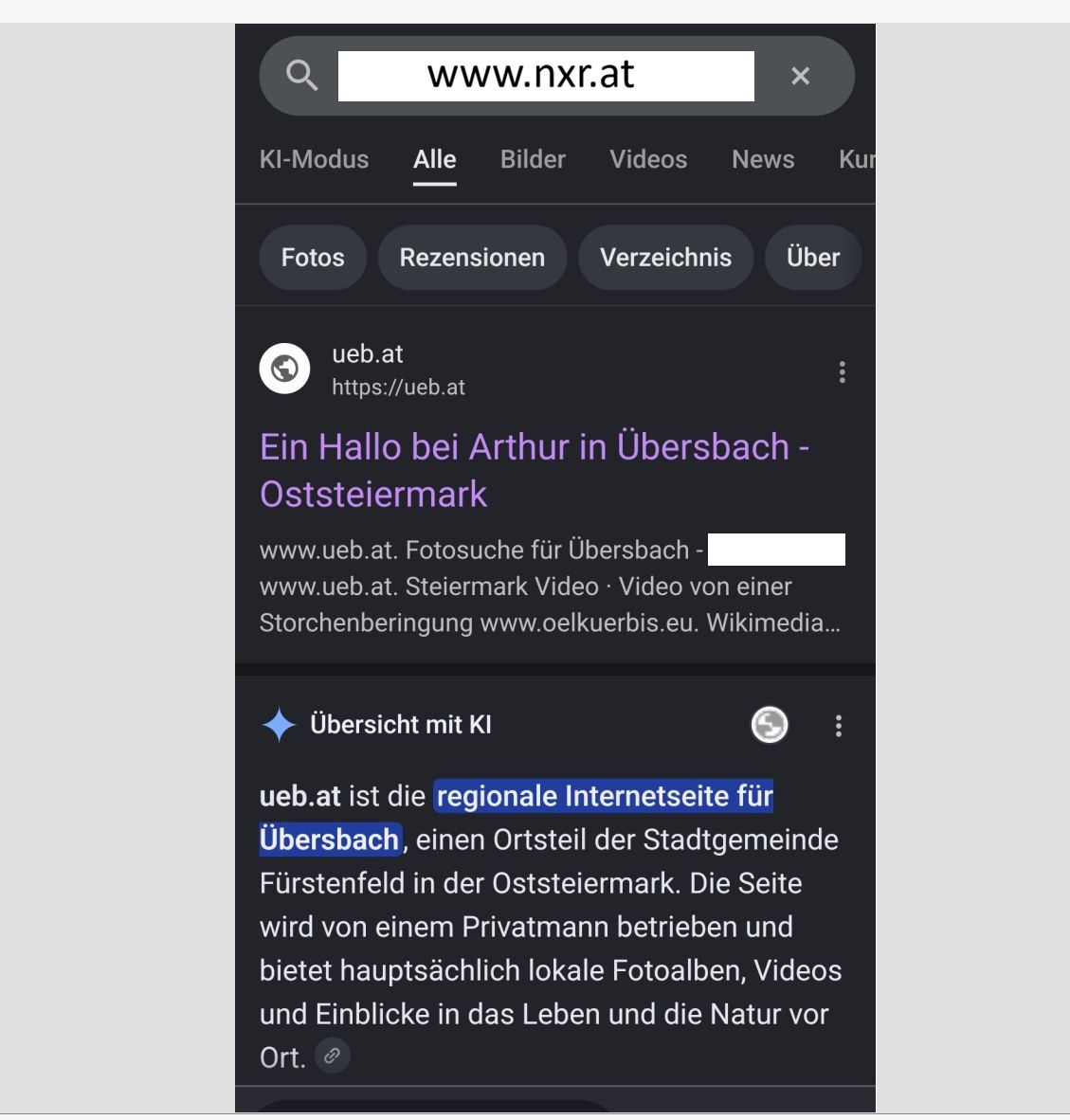 Sehen Sie auch nach www.ueb.at