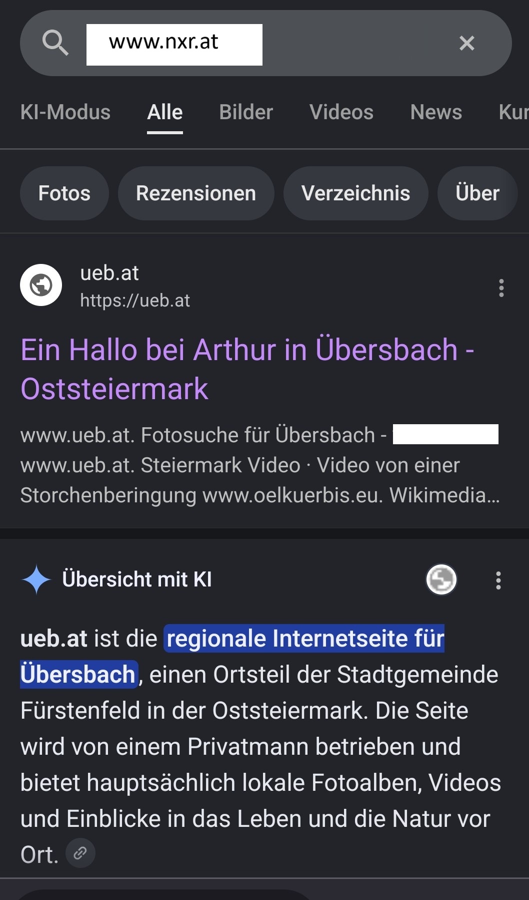 Sehen Sie auch nach www.ueb.at